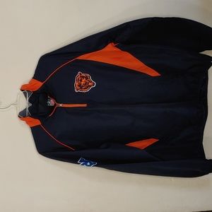 NFL Chicago Bears Men's Size Large Wind Jacket